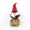 Bolsa de Regalo Creativa de Muñeco de Árbol de Navidad 3D, Bolsa de Regalo de Manzana y Dulces, Bolsa de Regalo Navideña Decorativa al por Mayor