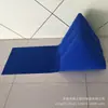 Cojín Triangular Inflable Listo de Fábrica, Cojín Inflable para Asiento de Playa, Tamaño de Logo Personalizable