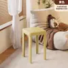 Banquinho de Plástico Banquinho Quadrado Espesso Doméstico Empilhável Banco de Mesa de Jantar Banquinho de Plástico Moderno Criativo Cadeira de Jantar Nórdica