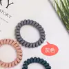 Diadema de línea telefónica Morandi para mujer, Diadema de celebridad de Internet, Cubierta simple de cuero, Goma para el pelo, Cuerda para el pelo, Tocado