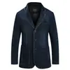 Traje de Mezclilla para Hombre de Fábrica Aliexpress Transfronterizo Traje Pequeño de Mezclilla de Algodón para Hombre Tallas Grandes Traje Casual Exterior 2182