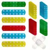 Fábrica de Origen Color Caramelo Dibujos Animados Impermeable Tiritas Color Sólido Tiritas Hemostasia de Heridas Anti-Abrasión Pie OK Elástico