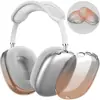 Funda Creativa Transparente Suave con Gradiente para Auriculares Airpodsmax Cubierta Protectora para Auriculares Apple