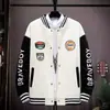 Chaqueta de Béisbol Patchwork Retro Americano con Bloques de Color y Estampado de Insignia, Corte Holgado, Chaqueta Versátil para Pareja, Otoño 2026