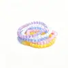 Nuevo Pulsera de Vidrio Multicolor con Cuentas Estilo Chino Ojo de Gato, Cuentas Redondas de un Solo Círculo, Pulsera de Cuentas con Diseño Sencillo y de Moda