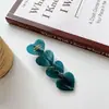 Xinzhimeng Joyería Acetato Clip sin Costuras Clip Borde de Corazón Clip Floral Coreano Clip de Borde Clip para Flequillo Clip Superior Pinza para el Cabello