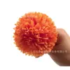 Cabeça de flor artificial laranja de alta qualidade, multiestilo, para grampo de cabelo DIY, guirlanda de flores, buquê, acessórios, material decorativo para arranjo de flores de bonsai