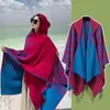 Chal bohemio, capa exótica para mujer, adecuada para viajes a Xinjiang, excursiones por la pradera y sesiones de fotos, capa exterior de estilo étnico