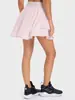 Falda de Tenis Dq330 Floral con Descuento Refrigerada por Agua Secado Rápido Dos en Uno Shorts de Yoga Antiexposición Falda Corta Deportiva