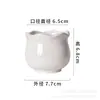Vaso de Cerâmica Branco para Flores Vaso Planta Jardinagem Vasos Suculenta Orquídea Phalaenopsis Vaso Recipiente Decoração de Mesa