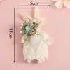 Muñecas Pequeñas Estilo Bosque, Decoraciones de Algodón y Lino, Accesorios Pequeños, Broches de Tela de Conejo Lindos, Accesorios y Materiales para Ropa DIY