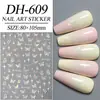 Celebridad de Internet Pegatinas para Uñas Mariposa Aurora Planas con Adhesivo Trasero Concha Luz Mariposa Pegatinas para Uñas DIY Modelo Dh