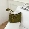 Bolso Cruzado de Moda Verano 2026, Elegante Bolso de Hombro para Debajo del Brazo, Bolso de Mano Tejido de Gran Capacidad de Nicho de Alto Valor