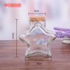 Envío gratis diy botella de los deseos vaso de pudín corcho estrella creativa botella vacía botella a la deriva estrella de la suerte perlas absorbentes botella arcoíris