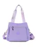Verano 2026 Nuevo Bolso de Mano Casual de Gran Capacidad para Mujer Bolso de Hombro Versátil Simple de Tela de Nailon Bolso Cruzado