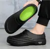 Verão 2026 Novo Comércio Exterior Tamanho Grande Casual Simples Sapatos de Chef Sapatos de Trabalho Botas de Chuva Masculinas Fabricante Atacado em Estoque