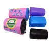 Bolsas de Basura Gruesas para Uso Doméstico, Duraderas y No Fáciles de Romper, Negras y de Colores, Bolsas de Plástico Desechables Perforadas al por Mayor