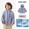 Jaqueta Impermeável para Meninos Roupas de Outono Vestuário Infantil 2026 Novo Estilo Roupas Primavera e Outono Tops Infantis para Crianças Pequenas Tendência