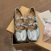 Zapatos Mary Jane de suela blanda para aumentar la altura para mujer, primavera y otoño 2026, versátiles y elegantes, con detalle de lazo, zapatos pequeños de piel, zapatillas de ballet