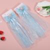 Véu Infantil Hairpin Princesa Super Fada Bow Hairpin Pearl Snowflake Top Clip Crianças Tassel Side Clip Headwear