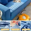 Funda de sofá elástica antideslizante, funda universal que lo rodea por completo, funda de tela simple para cojín de sofá de cuatro estaciones, antiarañazos de gato