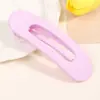 Estilo Simples Fosco Grande Presilha Bico de Pato Cor Doce Versátil Uma Palavra Parte de Trás da Cabeça Franja Cabelos Quebrados Grampo de Cabelo Acessório de Cabeça