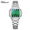 Reloj Chenxi para hombre y mujer, reloj de cuarzo, impermeable, de moda, reloj de pulsera para pareja, reloj de pareja de negocios, luminoso, impermeable, al por mayor