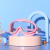 Gafas de natación para niños, montura grande, HD, impermeables, antivaho, protección ocular, gafas de natación de moda, equipo para estudiantes, venta directa de fábrica al por mayor