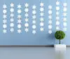 Suministros de Decoración Navideña Colgantes Creativos de Copo de Nieve Estéreo Diseño de Escena para Ventana de Invierno y Techo