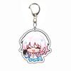Anime Collapse Star Dome Juego de Trenes Llavero Acrílico Colgante Pamdan Constante Rocío Blanco Venta al por Mayor Personalizable