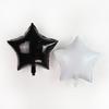 Globo de Película de Aluminio Estrella de Cinco Puntas Versión Ligera de 5 Pulgadas 10 Pulgadas 18 Pulgadas Globo Estrella de Color Puro Decoración para Fiesta de Cumpleaños Venta al por Mayor