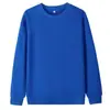 2026 Nuevo Otoño e Invierno 320g Color Sólido Suéter de Cuello Redondo Sudadera Unisex Talla Grande Corte Holgado Para el Trabajo Casual