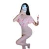 Ropa Interior Sexy de Humo Deseo Puro Sexy Qqny Ropa Interior Divertida para Pareja Abstinencia Femenina Vestido de Cadera de Alta Gama Uniforme