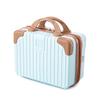 Mala de Viagem Vintage Estojo de Bagagem 14 Polegadas Moda Feminina Mini Pequeno Estojo de Maquiagem 16 Polegadas Fechadura com Senha Estojo de Viagem