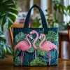 Bolso de Mano con Estampado de Moda Trendy para Mujer Bolso de Hombro Bolso Tote Acolchado Nuevo Producto Transfronterizo 3D Temu Amazon