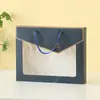 Ventas Directas de Fábrica Caja de Regalo Portátil de Doble Toalla Paquete de Dos Caja de Embalaje Portátil Regalo de Boda Regalo de Banquete de Cumpleaños Bienestar