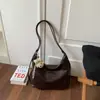 Bolsa Feminina Casual e Simples de Grande Capacidade para o Dia a Dia 2026 Nova Moda Retrô Nicho Bolsa de Ombro Bolsa Tote para o Dia a Dia