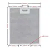 Gama de Campana Extractora de Venta Caliente Transfronteriza Malla de Filtro de Cocina Accesorios para Campana Extractora Marca Transfronteriza Comercio Exterior