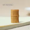 Madera de incienso natural, bambú, colgante DIY, palo de rosa, cadena para teléfono móvil, colgante, adornos de regalo retro creativos para hombres y mujeres