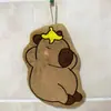 Toalla de Mano de Dibujos Animados Linda Capibara Tipo Colgante Cocina Baño Toalla Terciopelo de Coral Absorbente Secado Rápido Toalla de Mano