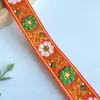 Cinta Jacquard Estilo Étnico de 2 cm de Ancho Encaje Bordado Estilo Chino Accesorios para Ropa Encaje de Algodón Decorativo DIY
