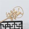 Acessórios de Joias DIY Ornamentos de Cabelo Materiais de Presilha Atacado Cobre Fundido Presilha de Cabelo Coelho A076