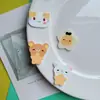 Nuevos accesorios acrílicos de Rilakkuma sosteniendo estrellas al por mayor para manualidades con pegamento de crema, zuecos y materiales para cables de datos