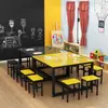 Mesa de pintura em vidro para estudantes, mesa de arte, mesa e cadeira para aulas de reforço e treinamento, mesa de desenho para jardim de infância de caligrafia artesanal