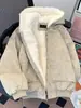 Chaqueta de Algodón Gruesa con Capucha para Hombre de Invierno, Retro Americano High Street Juvenil Deportiva Cálida Tendencia Marca Abrigo de Algodón para Hombre