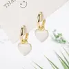 Pendientes de Corazón Rojo para Mujer de Alta Gama Lujo Ligero Pendientes Largos Otoño Invierno Pendientes Retro 2022 Nueva Tendencia Año Nuevo