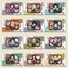 Cartão de Aniversário Demon Slayer Polaroid Tanjiro Tomioka Giyuu Anime Bidimensional Periférico Criativo Cartão Postal