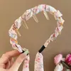 Diadema de verano con diseño texturizado para mujer, accesorio para el cabello de corona alta para uso diario, diadema de lujo de alta gama con dientes para mujer