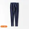 Promoção calças masculinas quentes forradas com fleece espesso de veludo calça comprida sem costura antibacteriana justa para usar por baixo tamanho grande Inverno