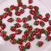 20 Piezas - Joyería para Uñas Fresa Uña Strass de Dorso Plano Calcomanías Decoración Manualidades Boda Scrapbooking